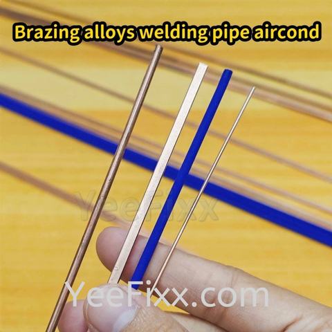 YeeFixx copper silver rod /blue rod flux harris(iron/copper tube)brazing alloys welding pipe aircond refrigerator solder