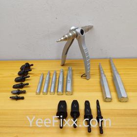 YeeFixx pipe expander swaging tool copper tube air-conditioner /fridge aluminium tube swag punch klcc welding pipe tool