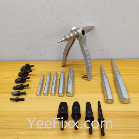 YeeFixx pipe expander swaging tool copper tube air-conditioner /fridge aluminium tube swag punch klcc welding pipe tool
