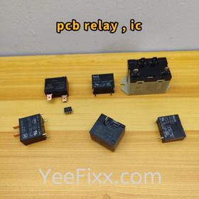 YeeFixx Aircond PCB Board Relay & IC Component Set | Universal Spare Parts for AC Repair PCB power12v Dc 200-240VAC 4pin