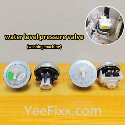 YeeFixx water level pressure valve【washing machine】measure valve 2pin 3pin universal water tank valve motor gauge tekana