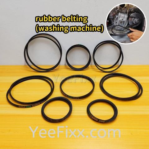 YeeFixx rubber belt【washing machine】 running motor mechanism universal belting m15 m16 m17 m18 m19 m20 m21 m22 m23 m24