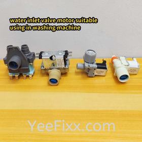 YeeFixx water inlet valve motor【washing machine】 input flow water double /single head motor mesin basuh injap masuk air