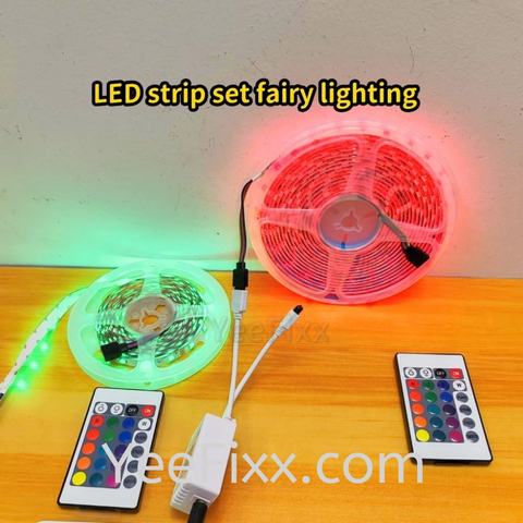 YeeFixx Dc12v (Led) strip set fairy lighting strip rod【electric】interior car / motor / cabinet  / bedroom decoration