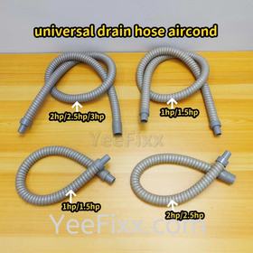YeeFixx water outlet flexible pipe aircond 1hp 2hp indoor unit universal Drain Hose soft penghawa dingin paip air keluar