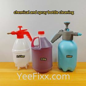 YeeFixx chemical & spray bottle cleaning Tools aircond wash condenser coil service kimia basuh penghawa dingin pencuci