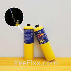 YeeFixx mapp gas bottle fire torch power welding tools for air-conditioner copper tube / aluminium pipe fridge