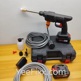 YeeFixx Cordless portable Cleaning water jet pump washing aircond /Car battery Sprayer service 96vf 48vf pam air pencuci