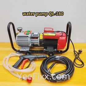 YeeFixx water pump QL-280 high pressure washer jet clean service air-conditioner /car / floor pam air pembersih aircond