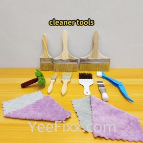 YeeFixx cleaner tool & service air-conditioner /refrigerator cooling coil condenser brush comb wash servis aircond