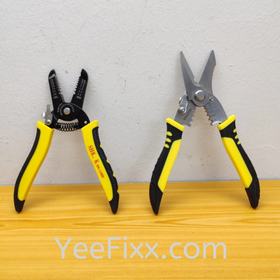 YeeFixx crimping pliers wire terminal clip / cutter cable electric connector socket pcb terminal crimper wayar playar