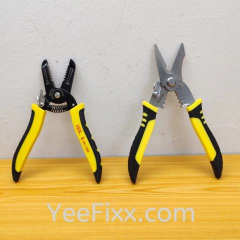YeeFixx crimping pliers wire terminal clip / cutter cable electric connector socket pcb terminal crimper wayar playar