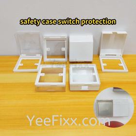 YeeFixx safety Case Box protection cover of switch socket / plug socket / doorbell surface kotak penutup suis soket