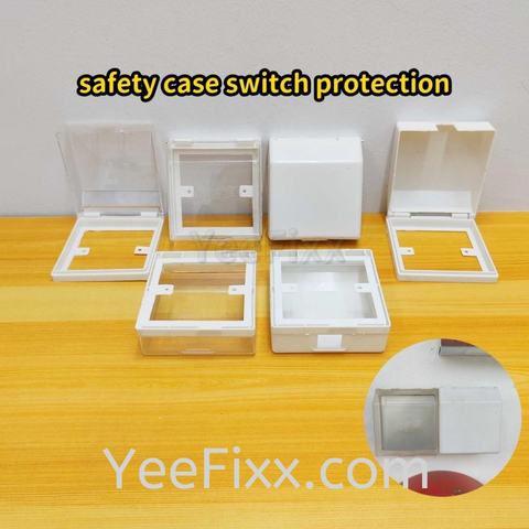 YeeFixx safety Case Box protection cover of switch socket / plug socket / doorbell surface kotak penutup suis soket