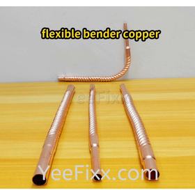 YeeFixx Flexible bender copper tube connector welding pipe casing make corner adjustable install tube air-conditioner