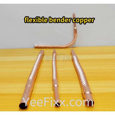 YeeFixx Flexible bender copper tube connector welding pipe casing make corner adjustable install tube air-conditioner