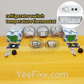 YeeFixx refrigerator switch temperature thermostat controller control freezer chiller fridge thermo kontroller peti ais