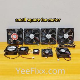 YeeFixx mini Brushless Cooling Fan refrigerator small square fan motor ac240v / dc 24v 12v 5v exhaust fan fridge blower
