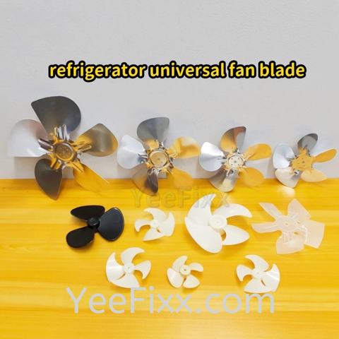 YeeFixx (plastic/aluminium blade)refrigerator universal fan blade fridge /chiller display kipas daun bilah peti ais part